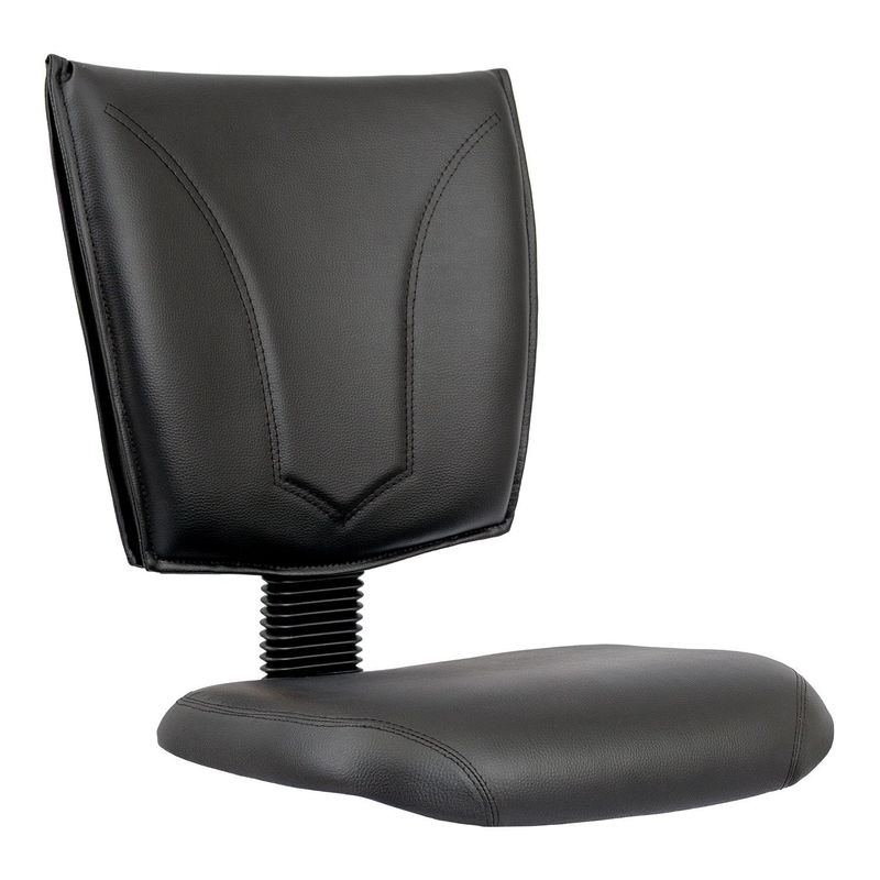 A/E CADEIRA B-ONE COM LAMINA COURVIN PRETO - MEU ESTOQUE GYN