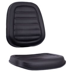 A/E CADEIRA EXECUTIVA ALTA S/LAMINA COURVIN PRETO COSTURA GOMADA - MEU ESTOQUE GYN