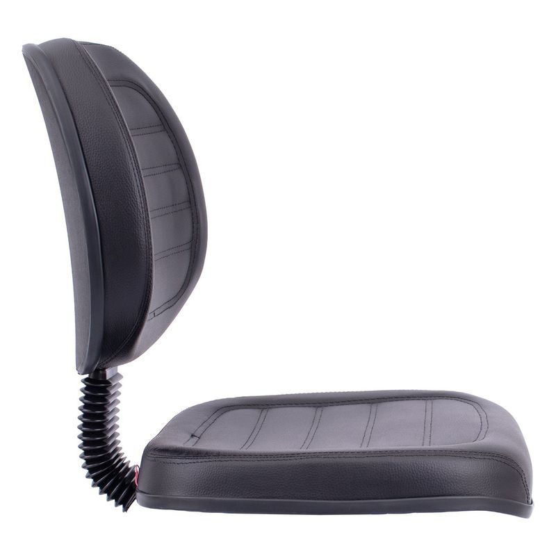 A/E CADEIRA EXECUTIVA C/LAMINA COURVIN PRETO COSTURA GOMADA 4091 - MEU ESTOQUE GYN - Imagem 2