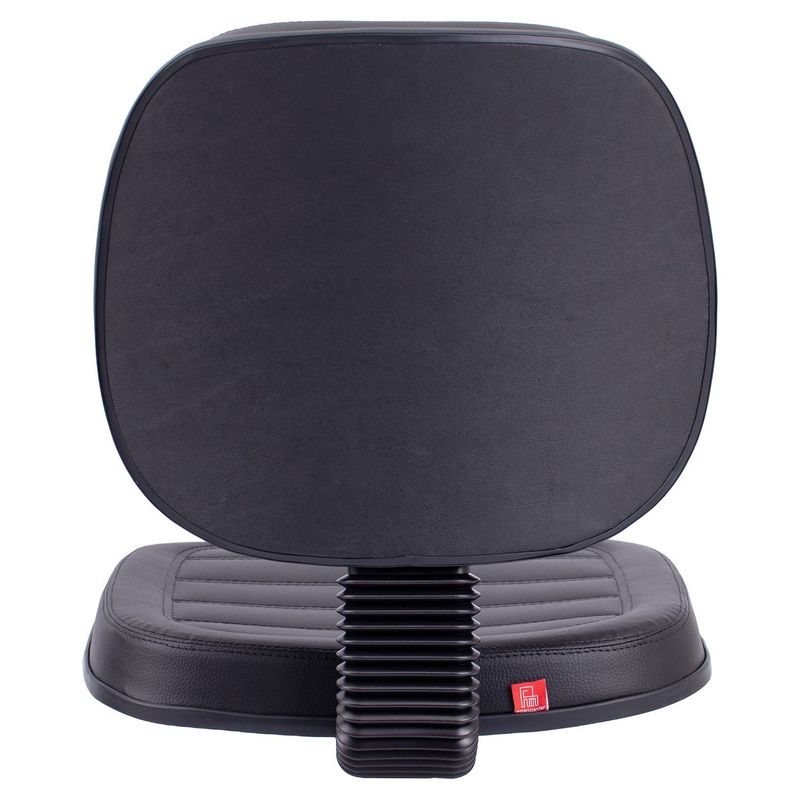 A/E CADEIRA EXECUTIVA C/LAMINA COURVIN PRETO COSTURA GOMADA 4091 - MEU ESTOQUE GYN - Imagem 4