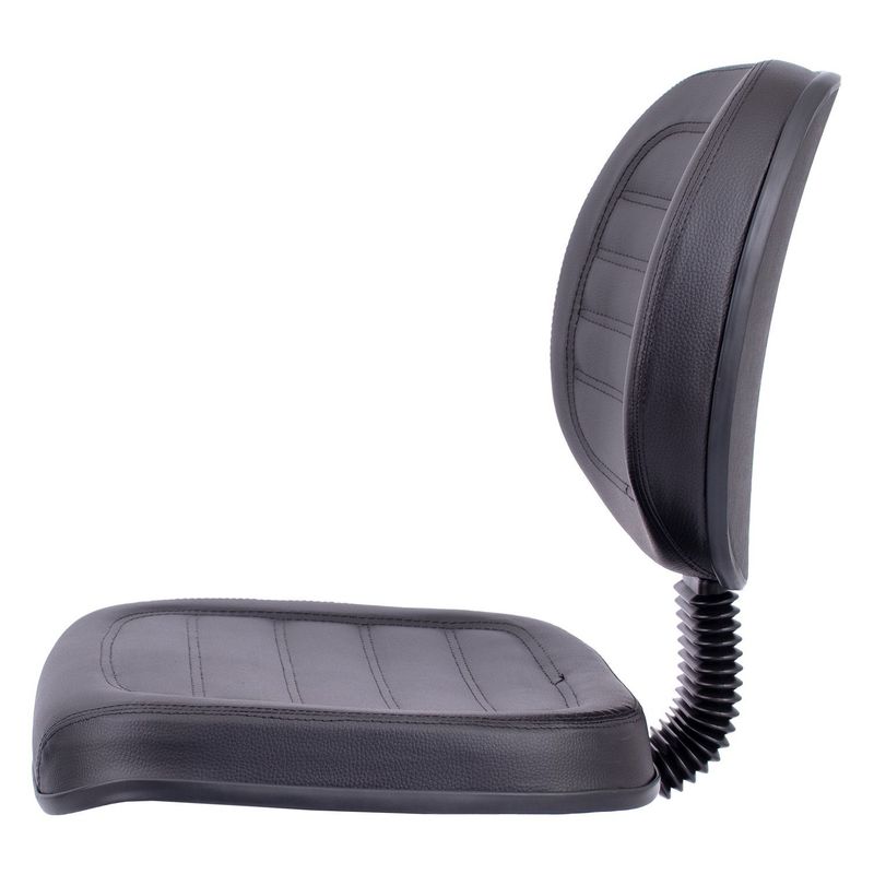 A/E CADEIRA EXECUTIVA C/LAMINA COURVIN PRETO COSTURA GOMADA 4091 - MEU ESTOQUE GYN - Imagem 6