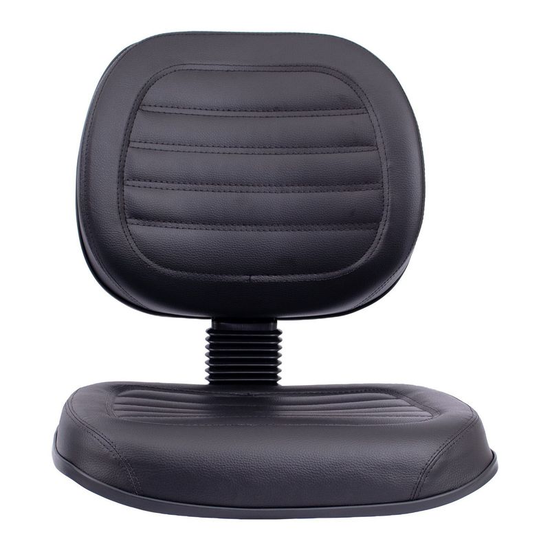 A/E CADEIRA EXECUTIVA C/LAMINA COURVIN PRETO COSTURA GOMADA 4091 - MEU ESTOQUE GYN - Imagem 7