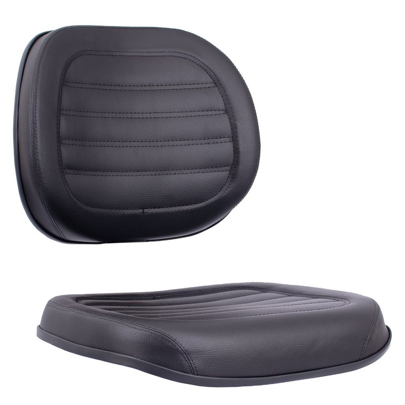 A/E CADEIRA EXECUTIVA S/LAMINA COURVIN PRETO COSTURA GOMADA - MEU ESTOQUE GYN