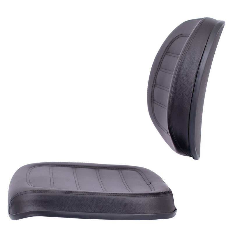 A/E CADEIRA EXECUTIVA S/LAMINA COURVIN PRETO COSTURA GOMADA - MEU ESTOQUE GYN - Imagem 6