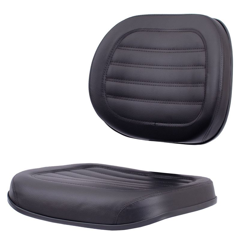 A/E CADEIRA EXECUTIVA S/LAMINA COURVIN PRETO COSTURA GOMADA - MEU ESTOQUE GYN - Imagem 7