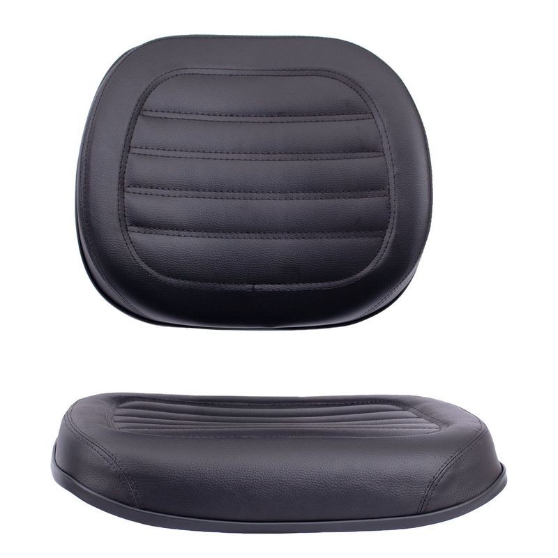 A/E CADEIRA EXECUTIVA S/LAMINA COURVIN PRETO COSTURA GOMADA - MEU ESTOQUE GYN - Imagem 8