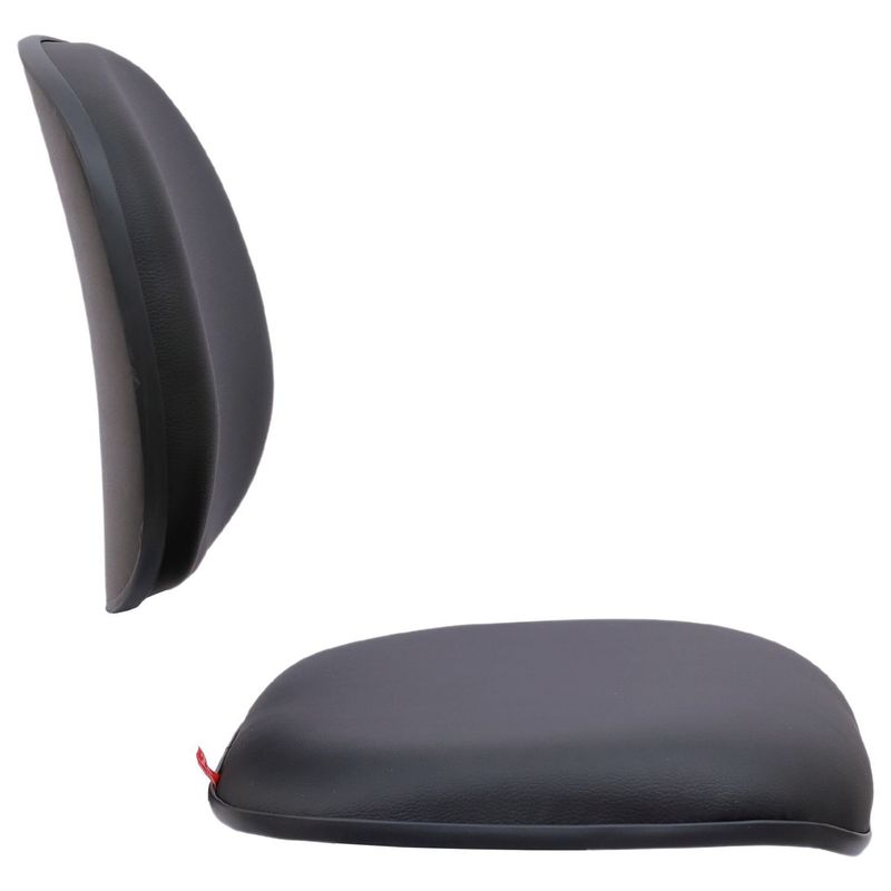 A/E CADEIRA EXECUTIVA S/LAMINA COURVIN PRETO LISA - MEU ESTOQUE GYN - Imagem 2