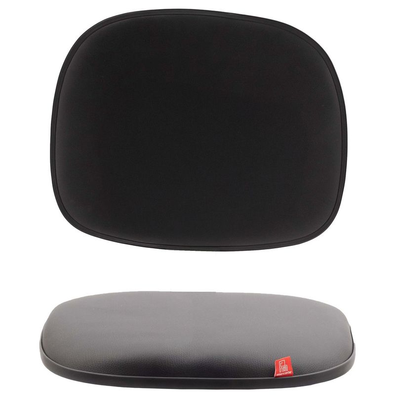 A/E CADEIRA SECRETARIA S/CAPA COURVIN PRETO 410 - MEU ESTOQUE GYN - Imagem 4