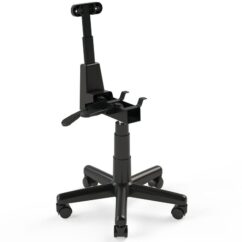 BASE BACKSYSTEM EXECUTIVA GIRATÓRIA PRETA - AMF - RODIZIO - PP - MEU ESTOQUE GYN