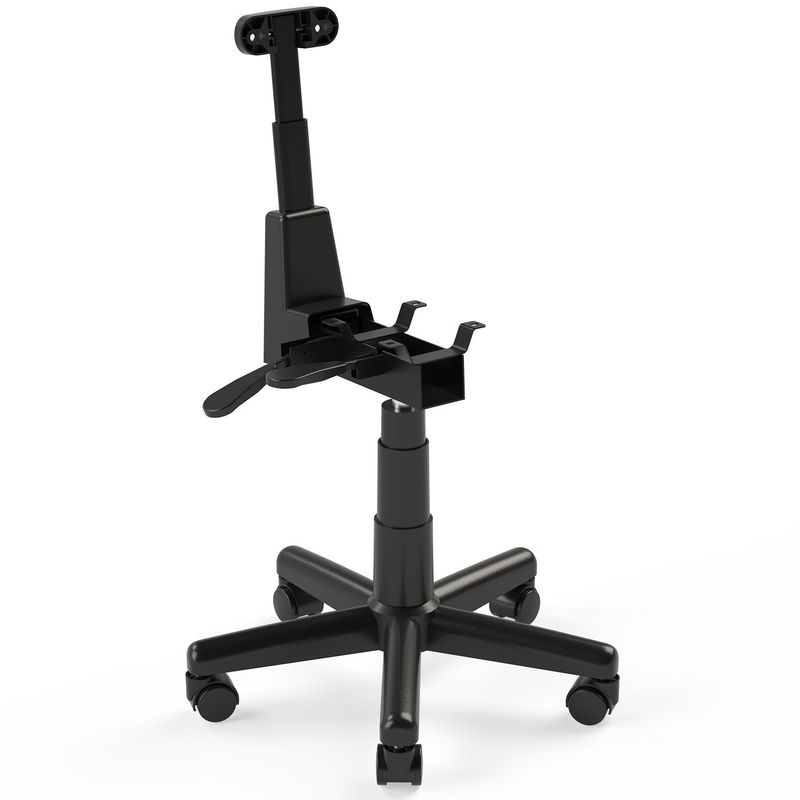 BASE BACKSYSTEM EXECUTIVA GIRATÓRIA PRETA - AMF - RODIZIO - PP - MEU ESTOQUE GYN