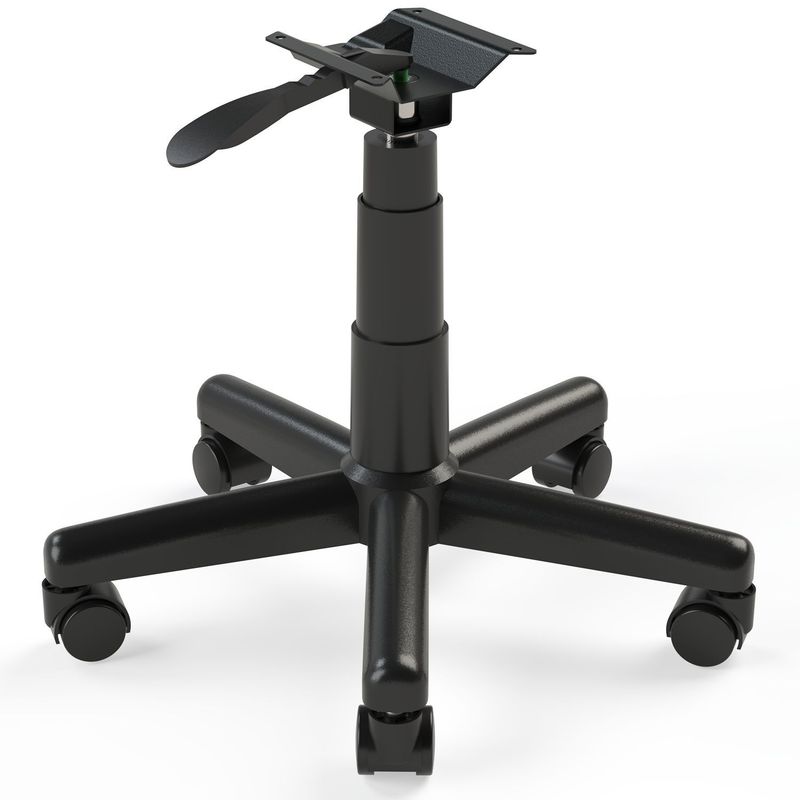 BASE EXECUTIVA GIRATÓRIA PRETA - AMF - RODIZIO - PP - DISTRIBUIÇÃO GOIÂNIA