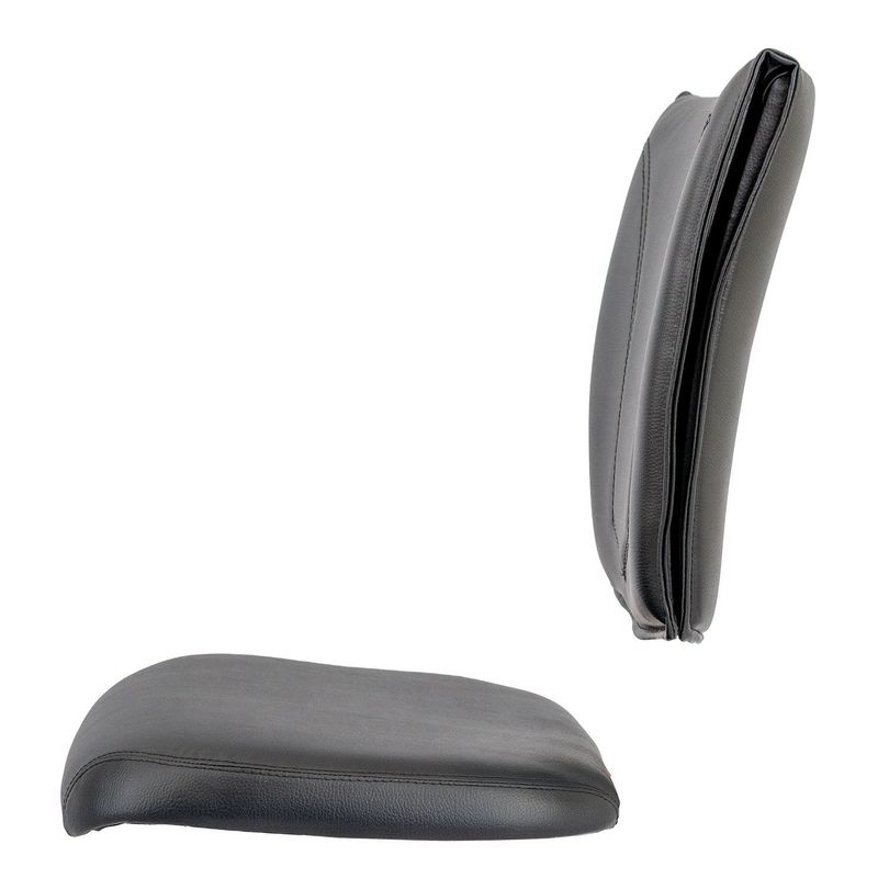 A/E CADEIRA B-ONE SEM LAMINA COURVIN PRETO - MEU ESTOQUE GYN - Imagem 4