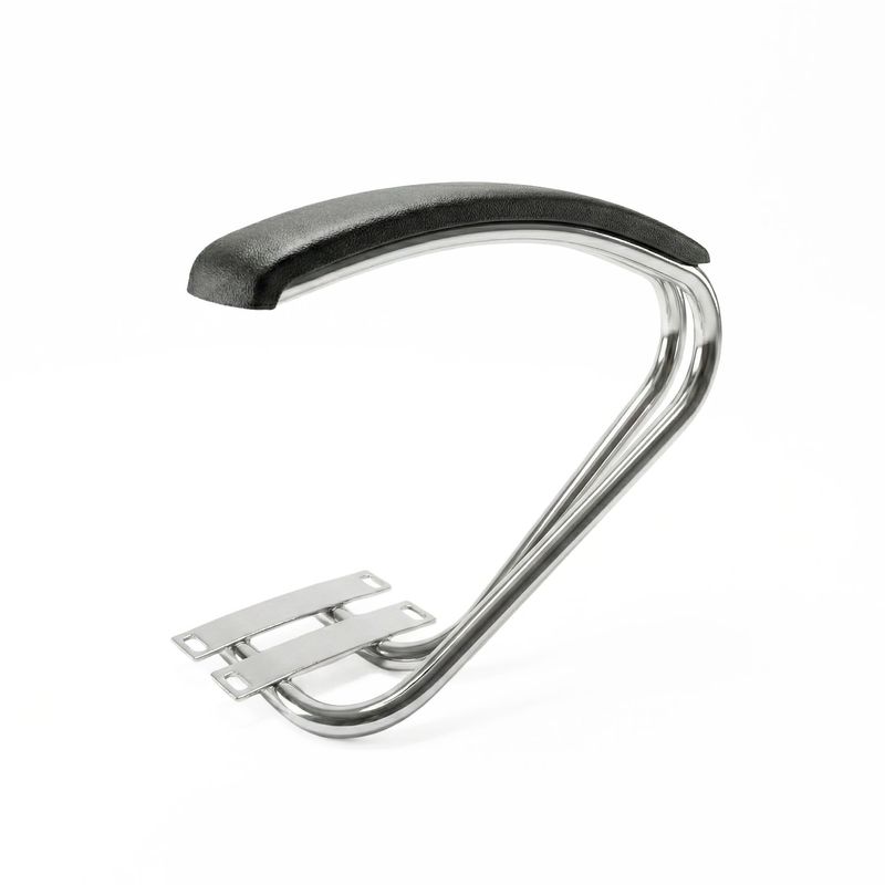 BRAÇO "7" CROMADO COM APOIO EM PP (018) - MEU ESTOQUE GYN