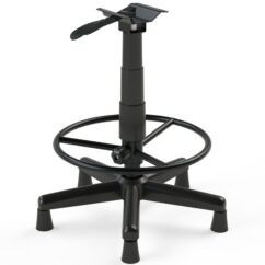 BASE CAIXA GIRATÓRIA EXECUTIVA COM SAPATA - PRETA - MEU ESTOQUE GYN