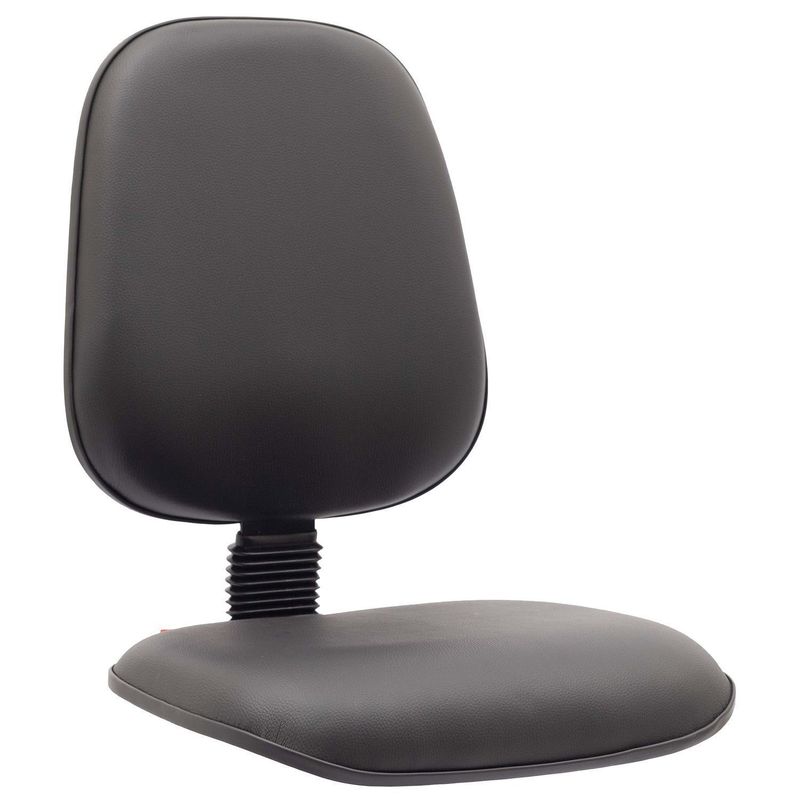 A/E CADEIRA EXECUTIVA ALTA C/LÂMINA COURVIN PRETO LISA - MEU ESTOQUE GYN