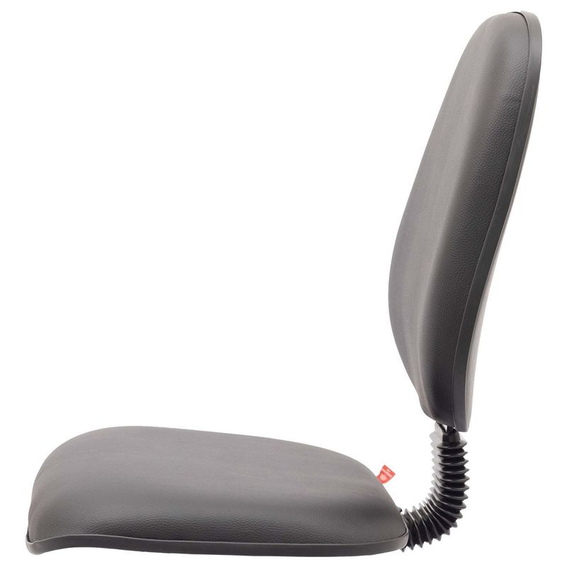 A/E CADEIRA EXECUTIVA ALTA C/LÂMINA COURVIN PRETO LISA - MEU ESTOQUE GYN - Imagem 6