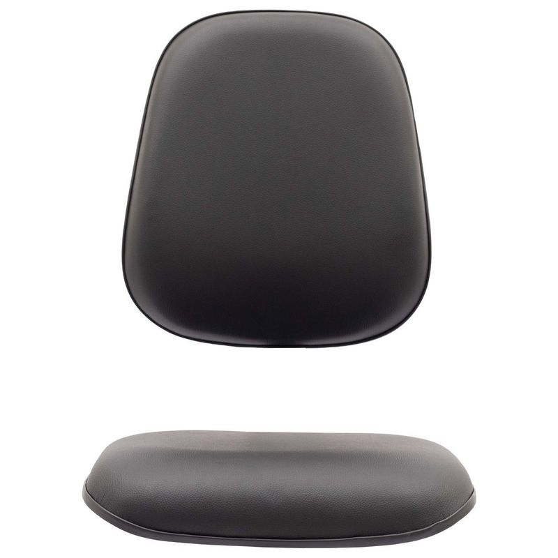 A/E CADEIRA EXECUTIVA ALTA S/LÂMINA COURVIN PRETO LISA - MEU ESTOQUE GYN - Imagem 7