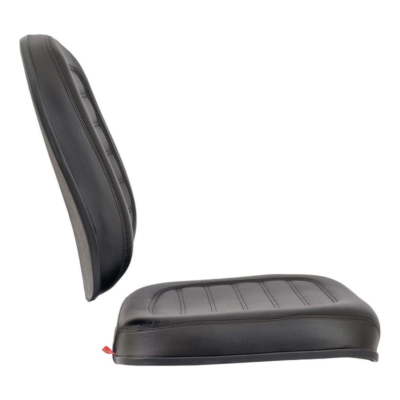 A/E CADEIRA DIRETOR S/LÂMINA COSTURA GOMADA COURVIN PRETO - MEU ESTOQUE GYN - Imagem 2