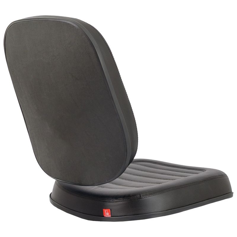 A/E CADEIRA DIRETOR S/LÂMINA COSTURA GOMADA COURVIN PRETO - MEU ESTOQUE GYN - Imagem 3