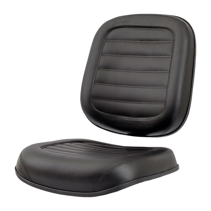 A/E CADEIRA DIRETOR S/LÂMINA COSTURA GOMADA COURVIN PRETO - MEU ESTOQUE GYN - Imagem 7