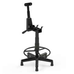 BASE CAIXA GIRATÓRIA COM MECANISMO BACK-SYSTEM - SAPATA FIXA - MEU ESTOQUE GYN