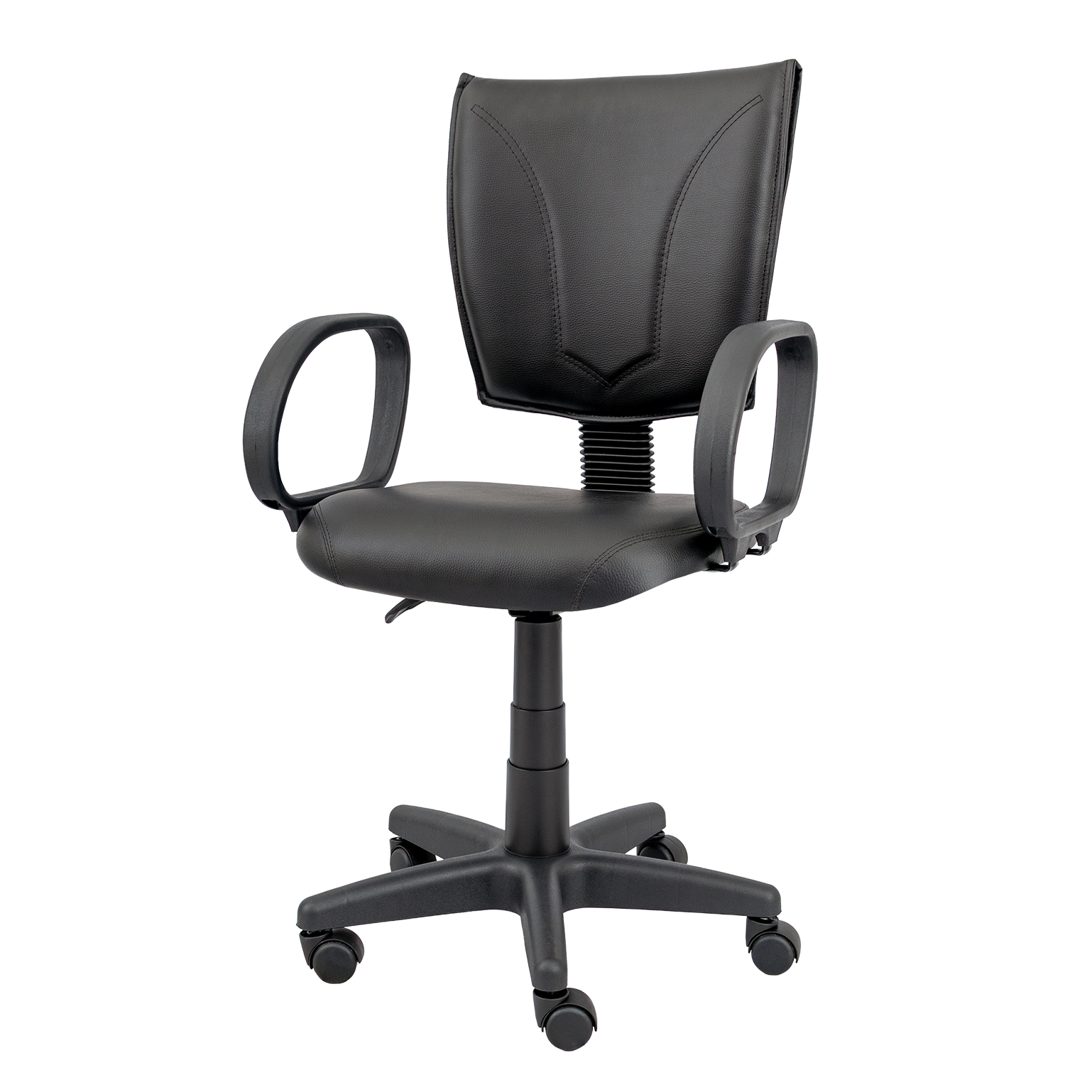 CADEIRA B-ONE COSTURADA BASE GIRATÓRIA RODÍZIO PP BRAÇO FIXO CORSA - Imagem 7