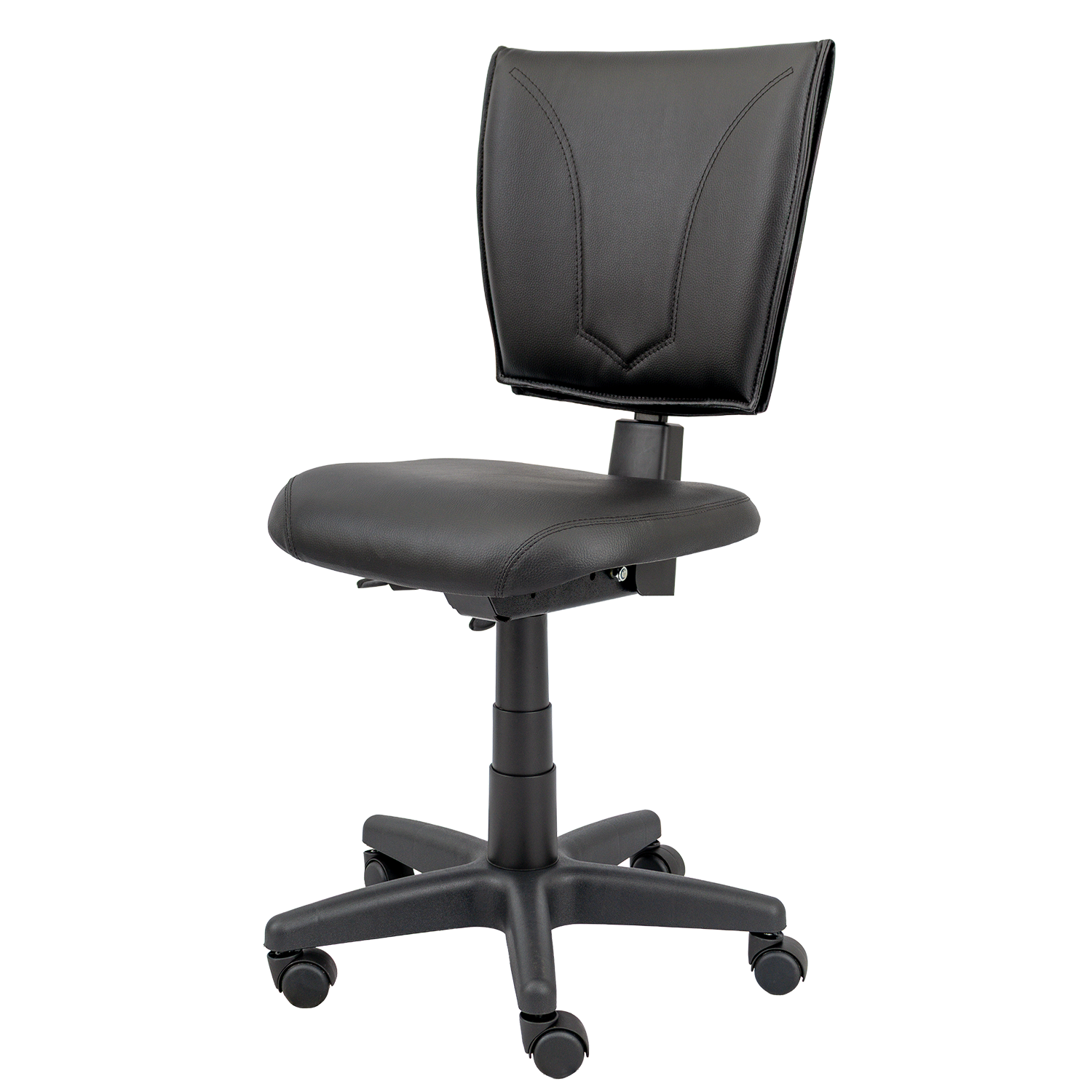 CADEIRA B-ONE COSTURADA BASE BACK-SYSTEM RODÍZIO PP SEM BRAÇO - Imagem 7