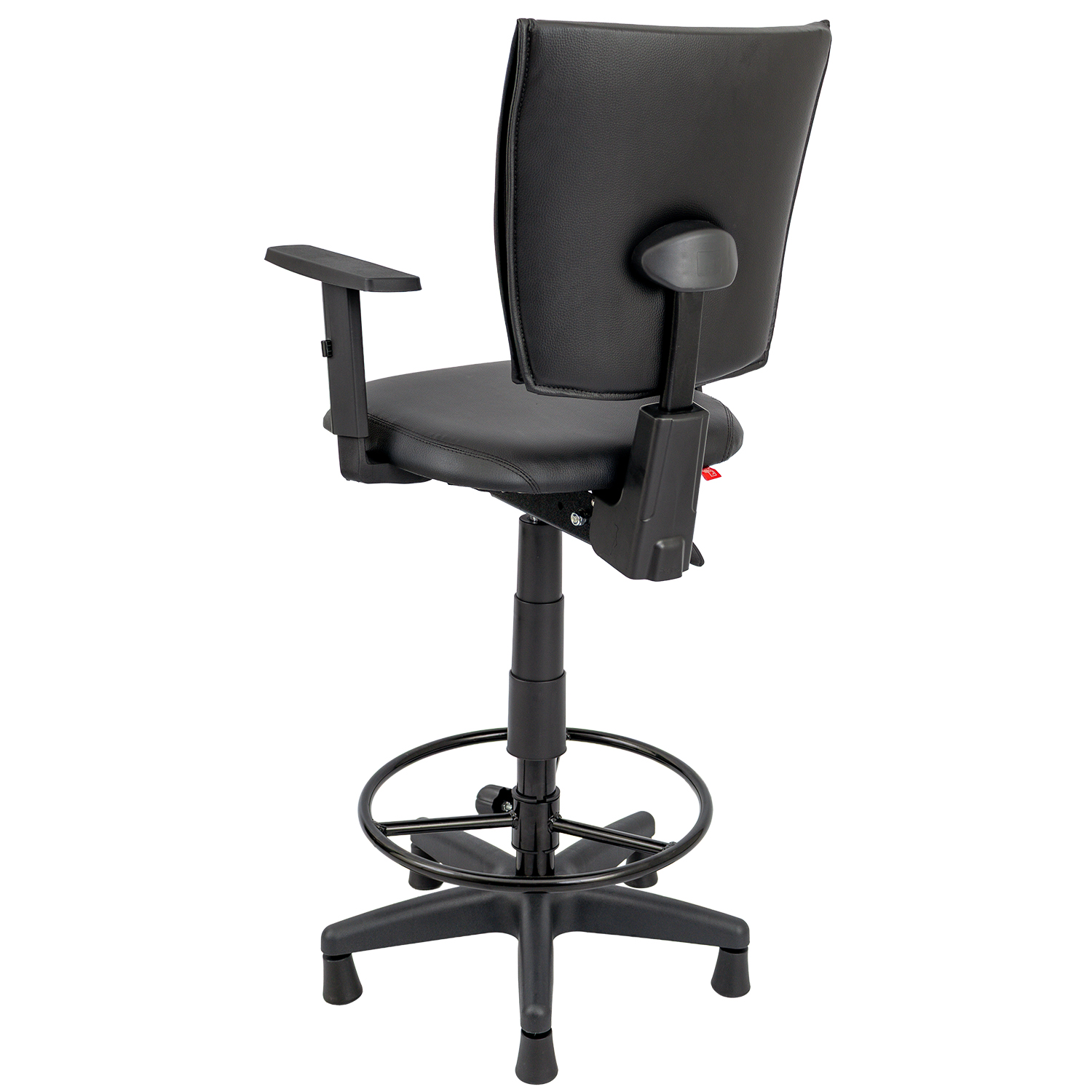 CADEIRA B-ONE COSTURADA BASE CAIXA C/ BACK-SYSTEM E SAPATA FIXA BRAÇO DIGITADOR SIX - Imagem 5