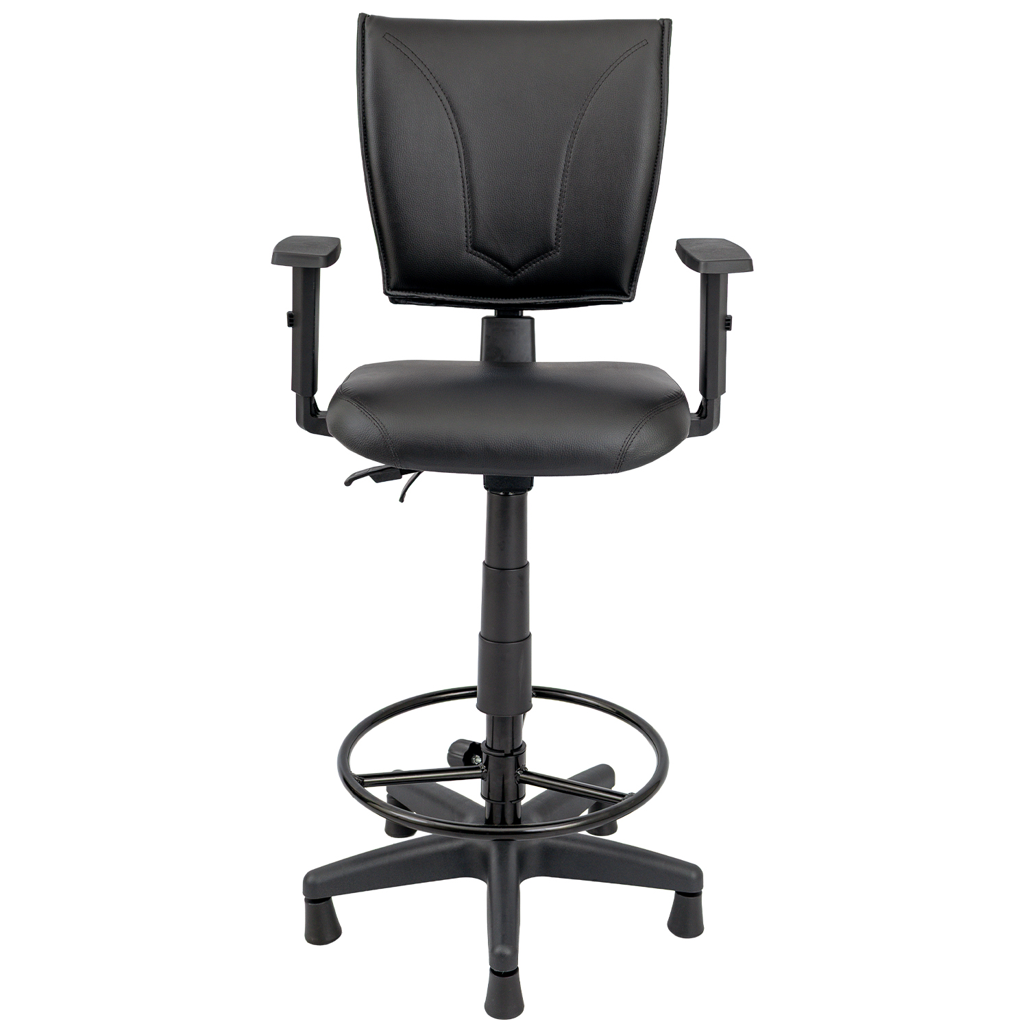 CADEIRA B-ONE COSTURADA BASE CAIXA C/ BACK-SYSTEM E SAPATA FIXA BRAÇO DIGITADOR SIX - Imagem 8