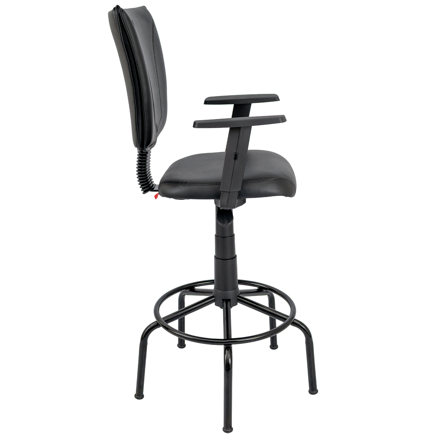 CADEIRA B-ONE COSTURADA BASE CAIXA ARANHA BRAÇO DIGITADOR SIX - Imagem 2