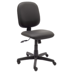 CADEIRA DIRETOR LISA BASE C/ RELAX RODÍZIO PP SEM BRAÇO