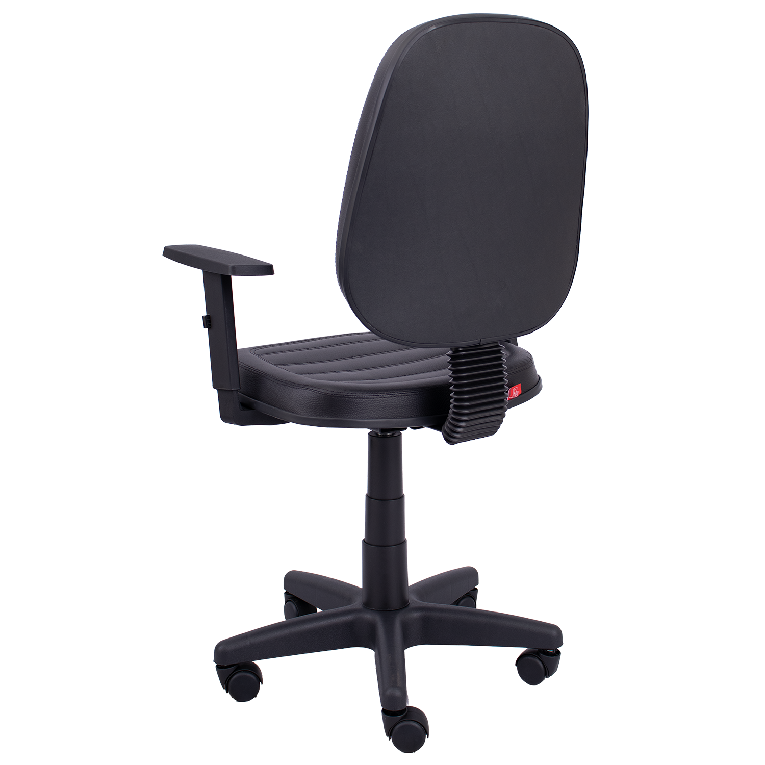 CADEIRA EXECUTIVA ALTA COSTURADA BASE GIRATÓRIA RODÍZIO PP BRAÇO DIGITADOR SIX - Imagem 5