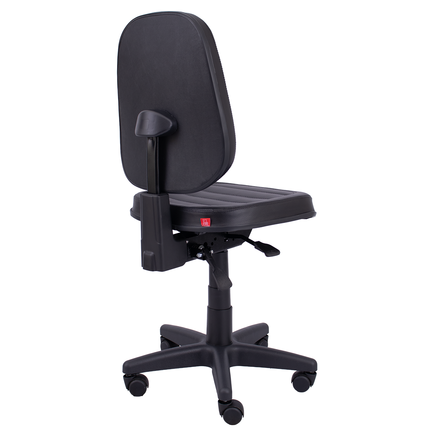 CADEIRA EXECUTIVA ALTA COSTURADA BASE BACK-SYSTEM RODÍZIO PP SEM BRAÇO - Imagem 3