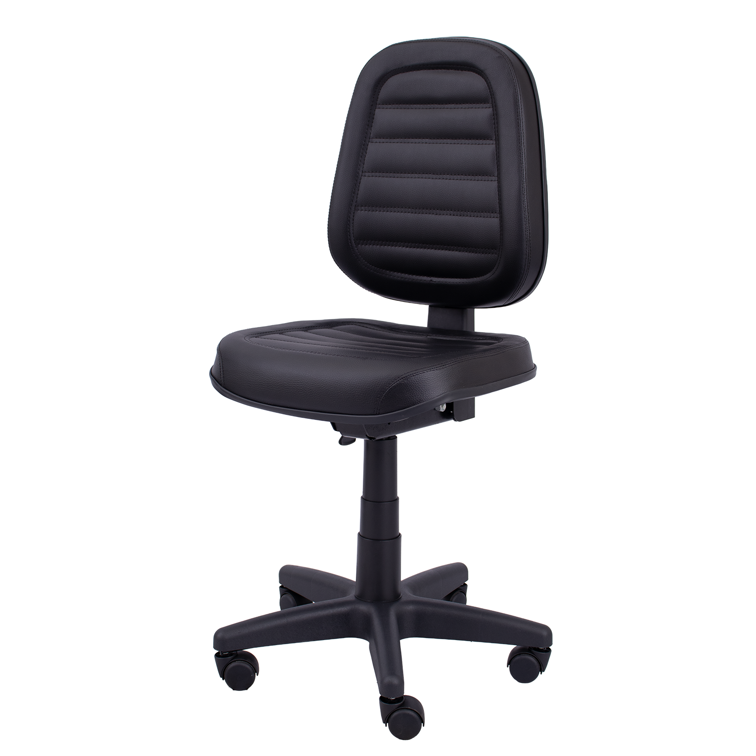 CADEIRA EXECUTIVA ALTA COSTURADA BASE BACK-SYSTEM RODÍZIO PP SEM BRAÇO - Imagem 7