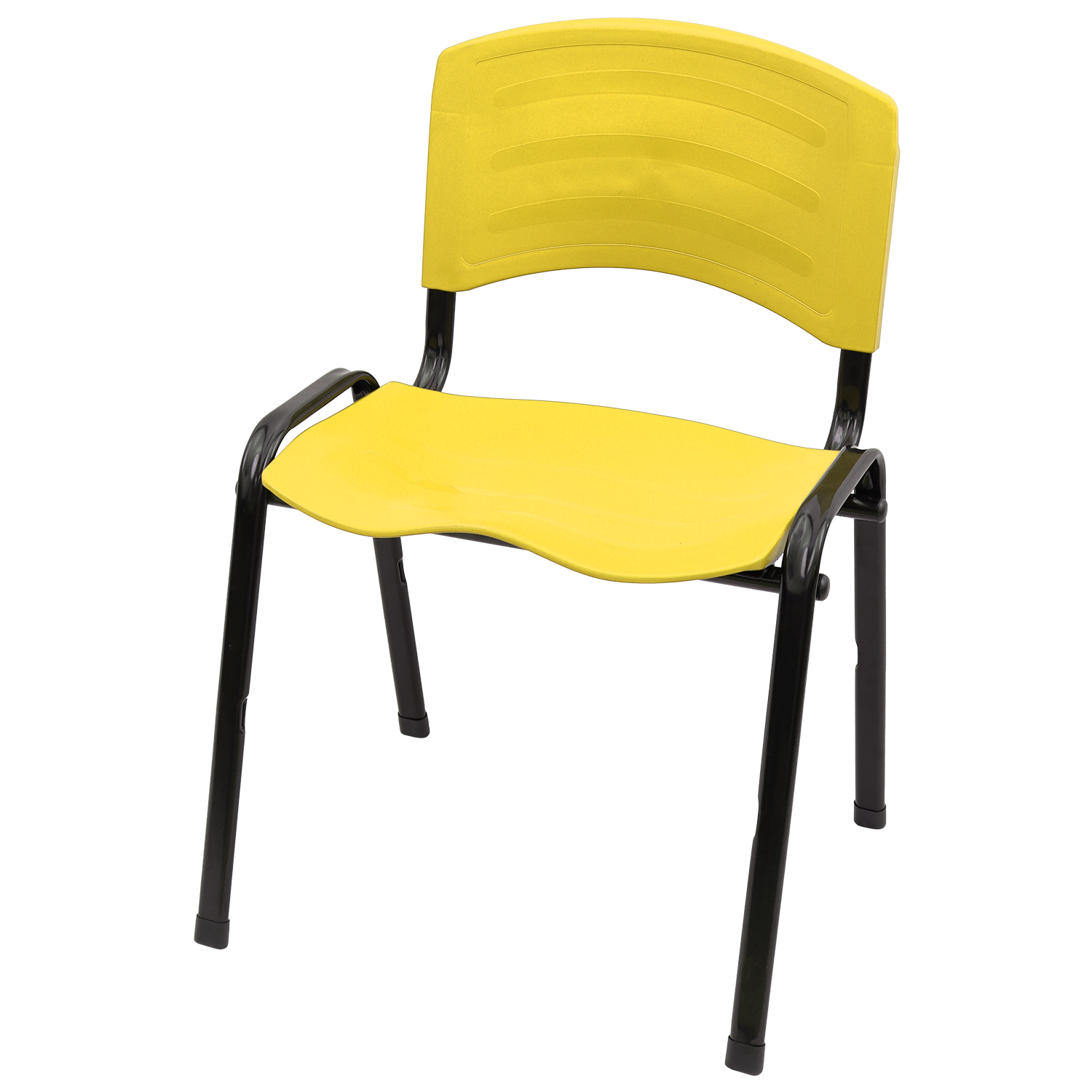 CADEIRA ERGOPLAST EMPILHÁVEL - AMARELO - Imagem 7