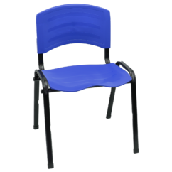 CADEIRA ERGOPLAST EMPILHÁVEL - AZUL