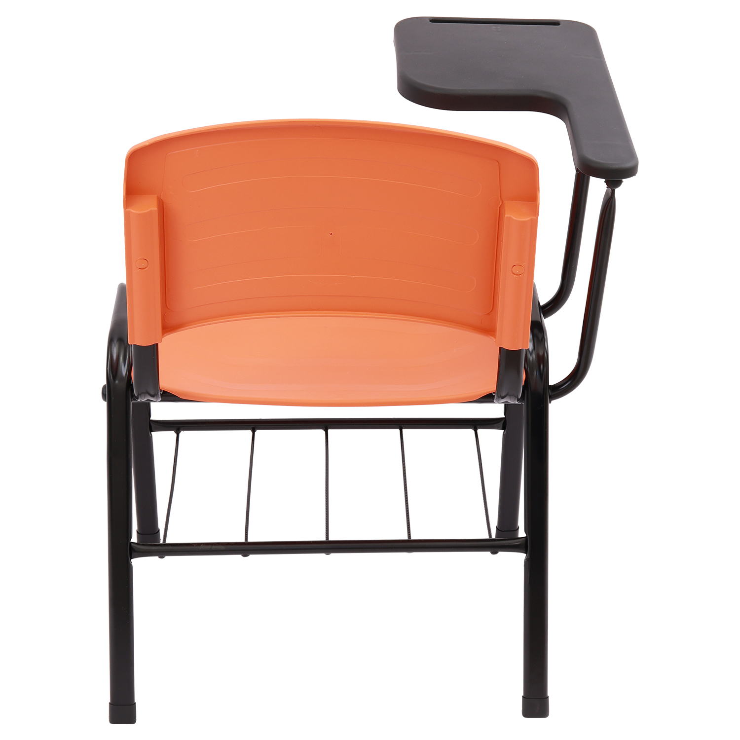 CADEIRA ERGOPLAST UNIVERSITÁRIA - DESTRO - PRANCHETA PLÁSTICA - LARANJA - Imagem 4