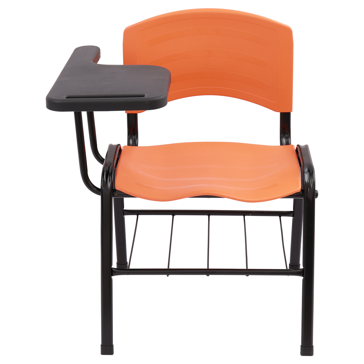 CADEIRA ERGOPLAST UNIVERSITÁRIA - DESTRO - PRANCHETA PLÁSTICA - LARANJA - Imagem 8