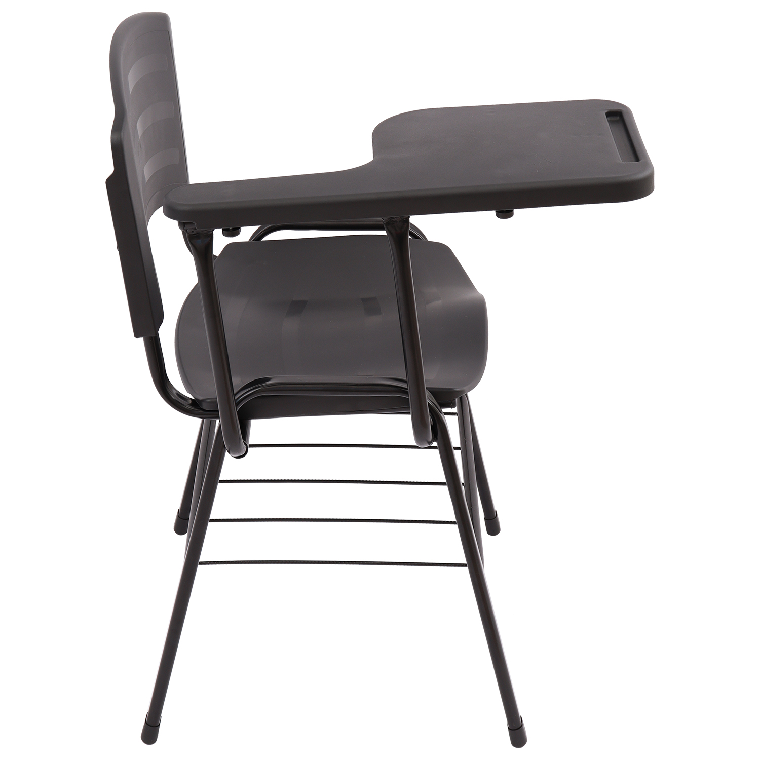 CADEIRA ERGOPLAST UNIVERSITÁRIA - DESTRO - PRANCHETA PLÁSTICA - PRETO - Imagem 2