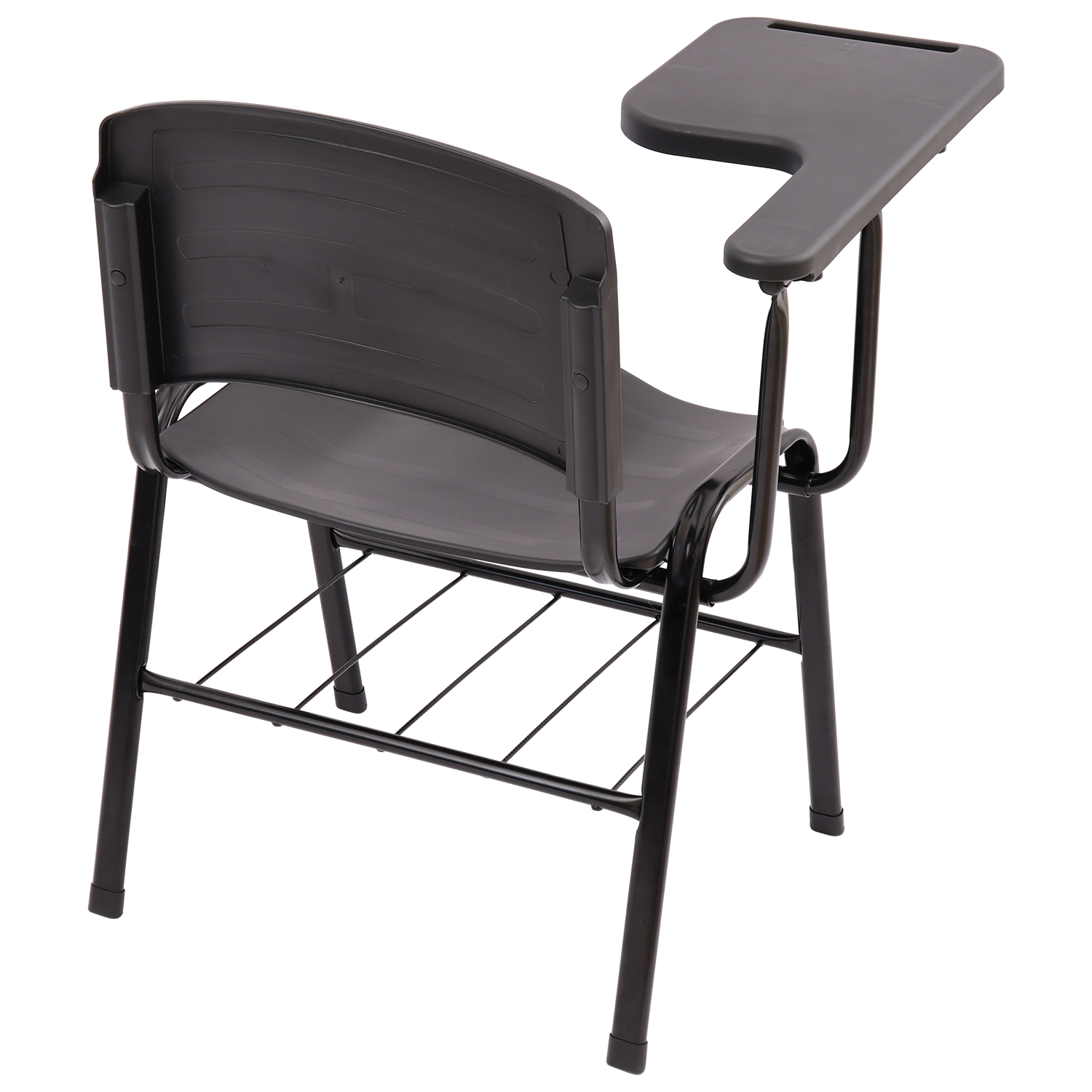 CADEIRA ERGOPLAST UNIVERSITÁRIA - DESTRO - PRANCHETA PLÁSTICA - PRETO - Imagem 3