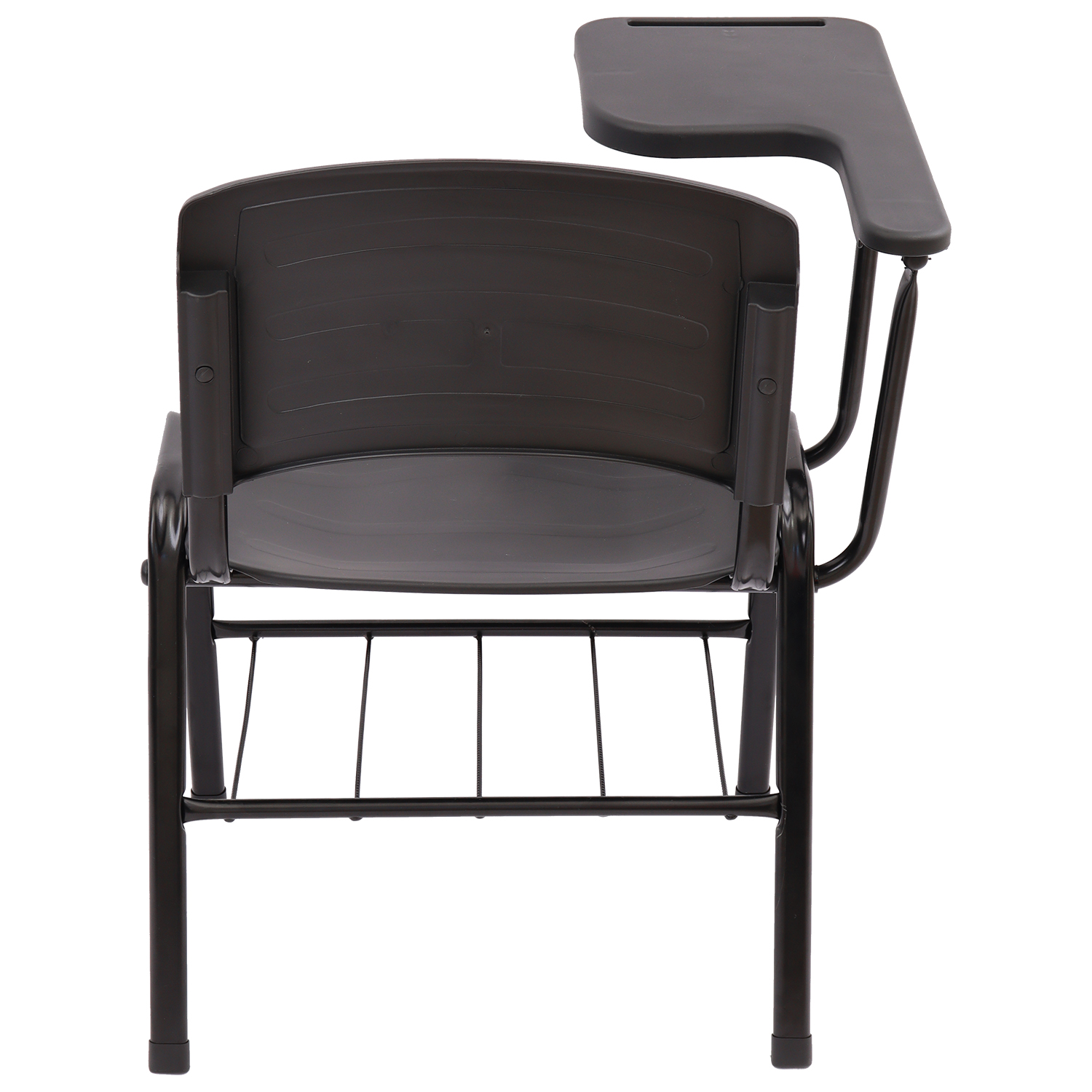 CADEIRA ERGOPLAST UNIVERSITÁRIA - DESTRO - PRANCHETA PLÁSTICA - PRETO - Imagem 4