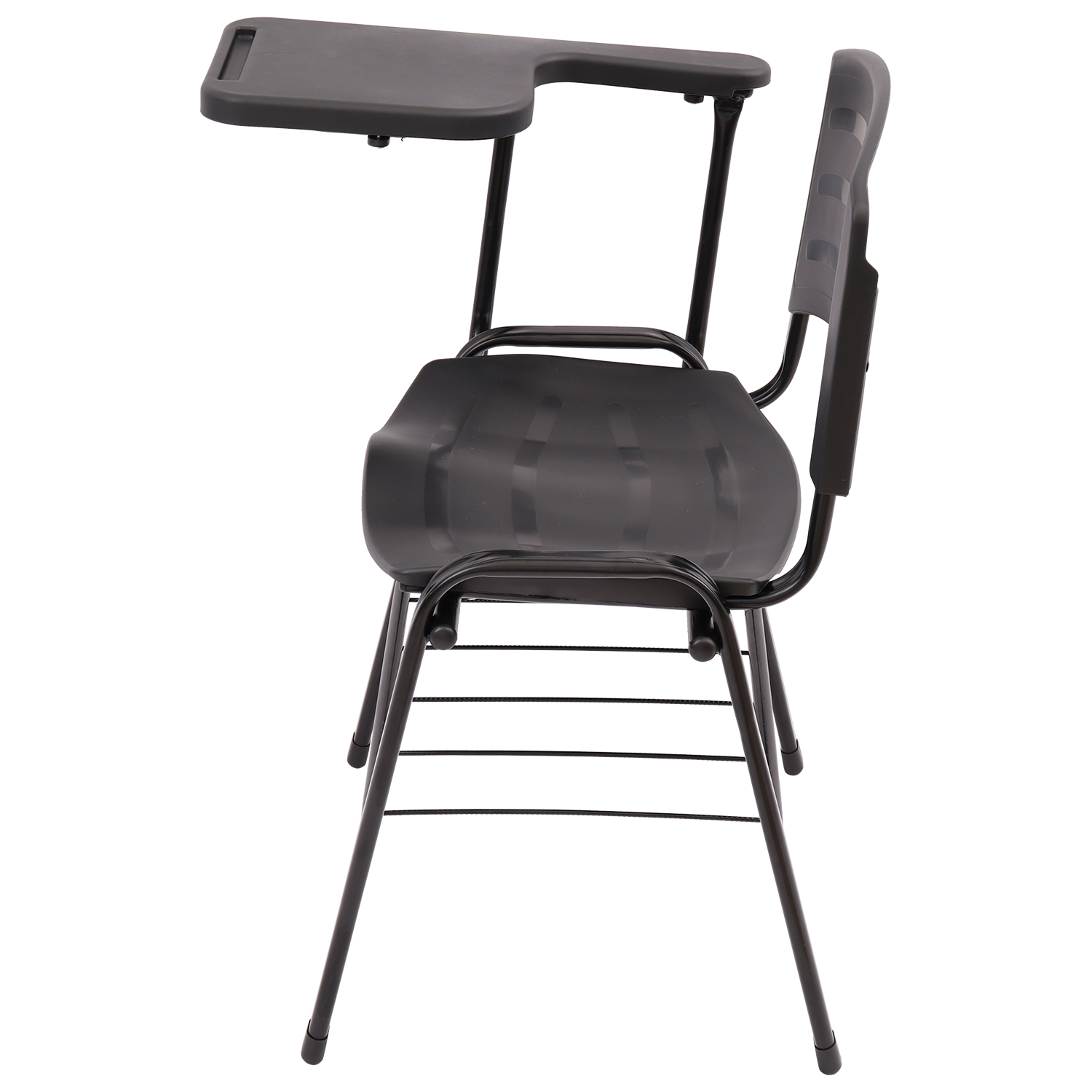 CADEIRA ERGOPLAST UNIVERSITÁRIA - DESTRO - PRANCHETA PLÁSTICA - PRETO - Imagem 6