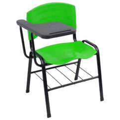 CADEIRA ERGOPLAST UNIVERSITÁRIA - DESTRO - PRANCHETA PLÁSTICA - VERDE