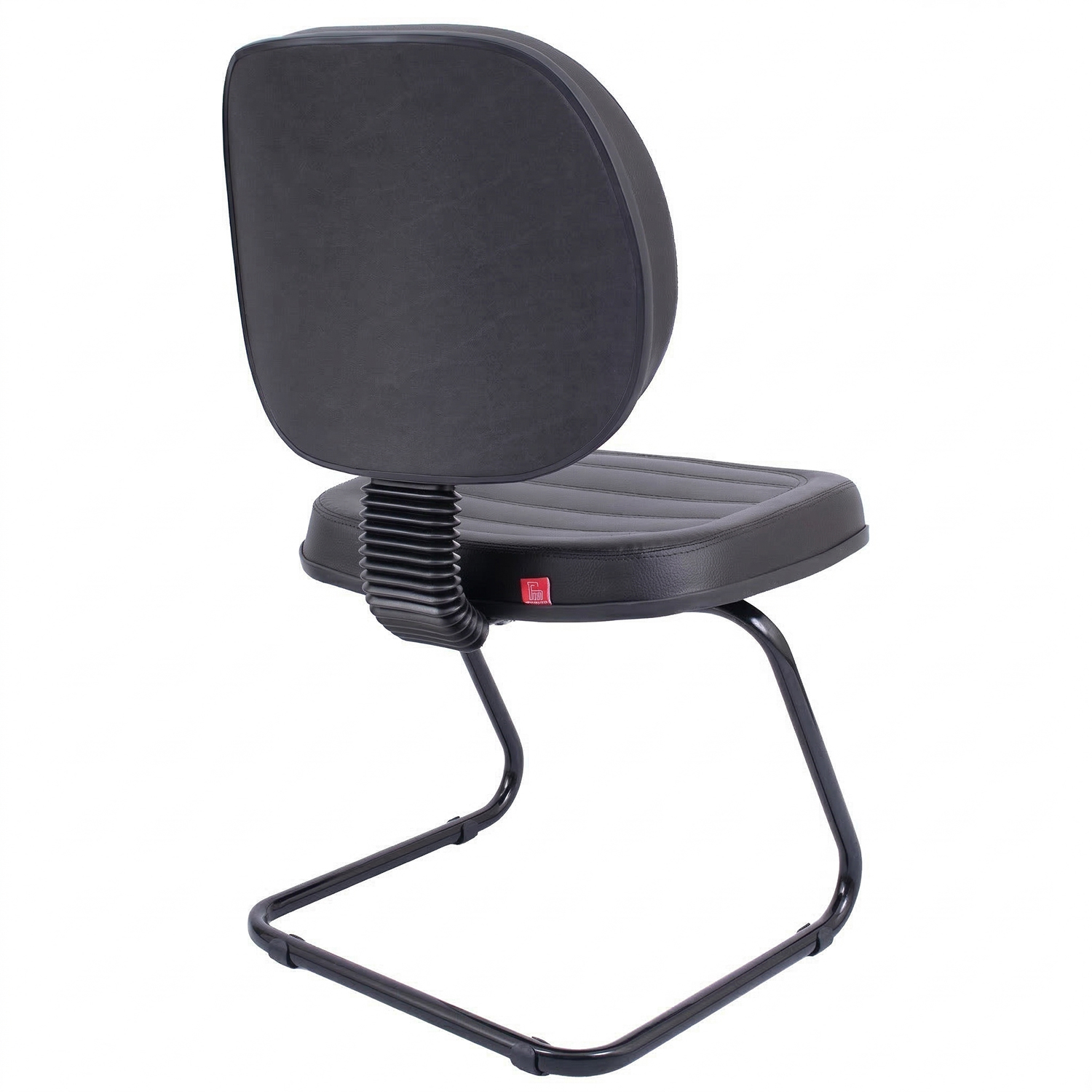 CADEIRA EXECUTIVA COSTURADA BASE EM "S" SEM BRAÇO - Imagem 3