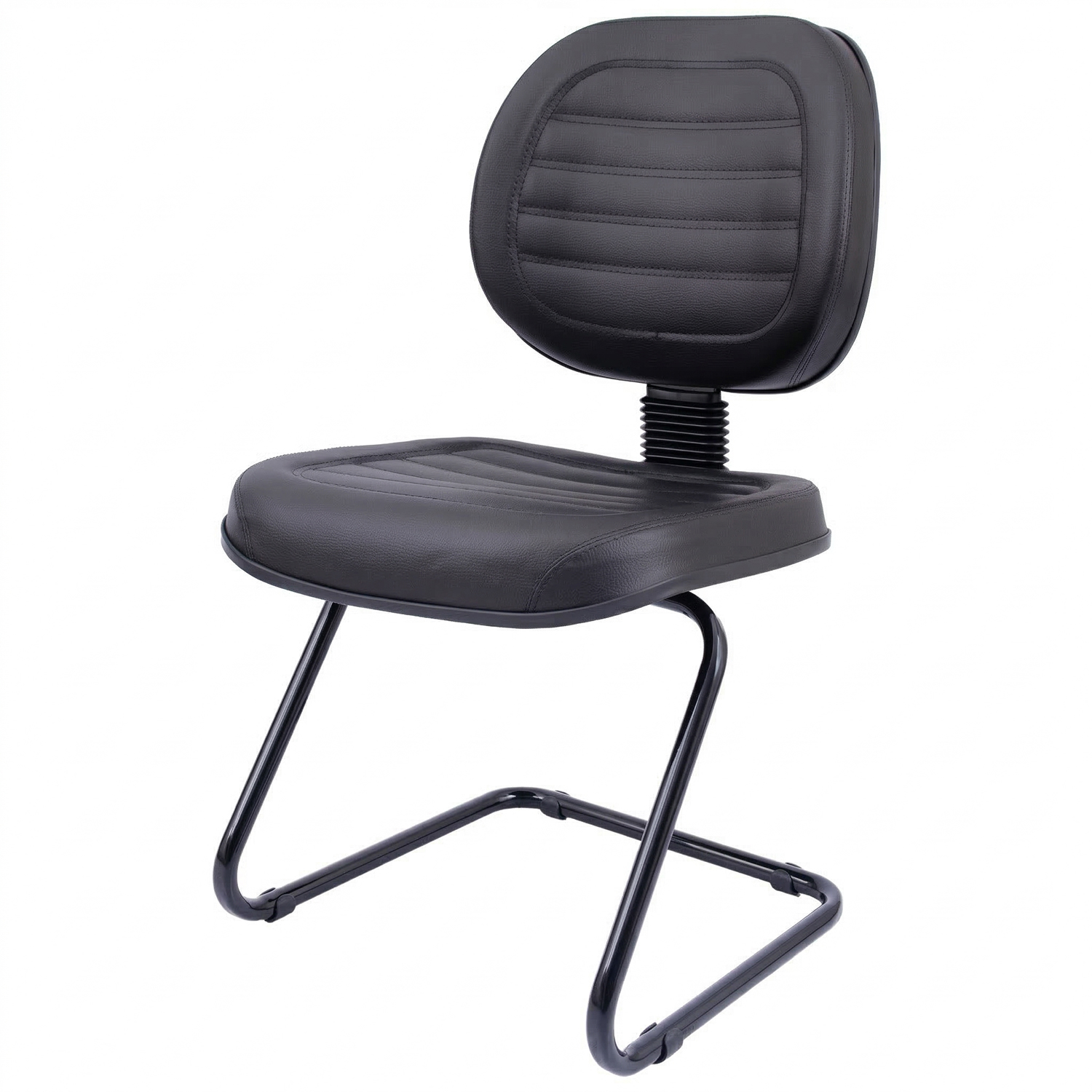 CADEIRA EXECUTIVA COSTURADA BASE EM "S" SEM BRAÇO - Imagem 7