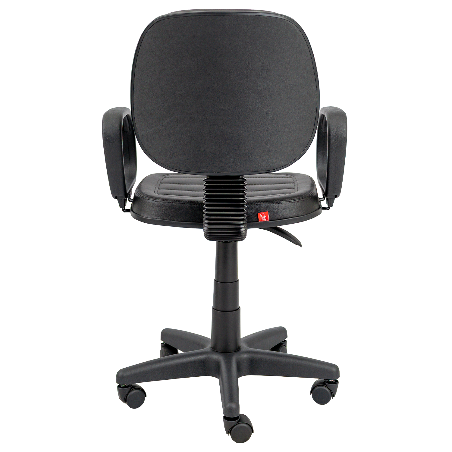 CADEIRA EXECUTIVA COSTURADA BASE GIRATÓRIA RODÍZIO PP BRAÇO FIXO CORSA - Imagem 4