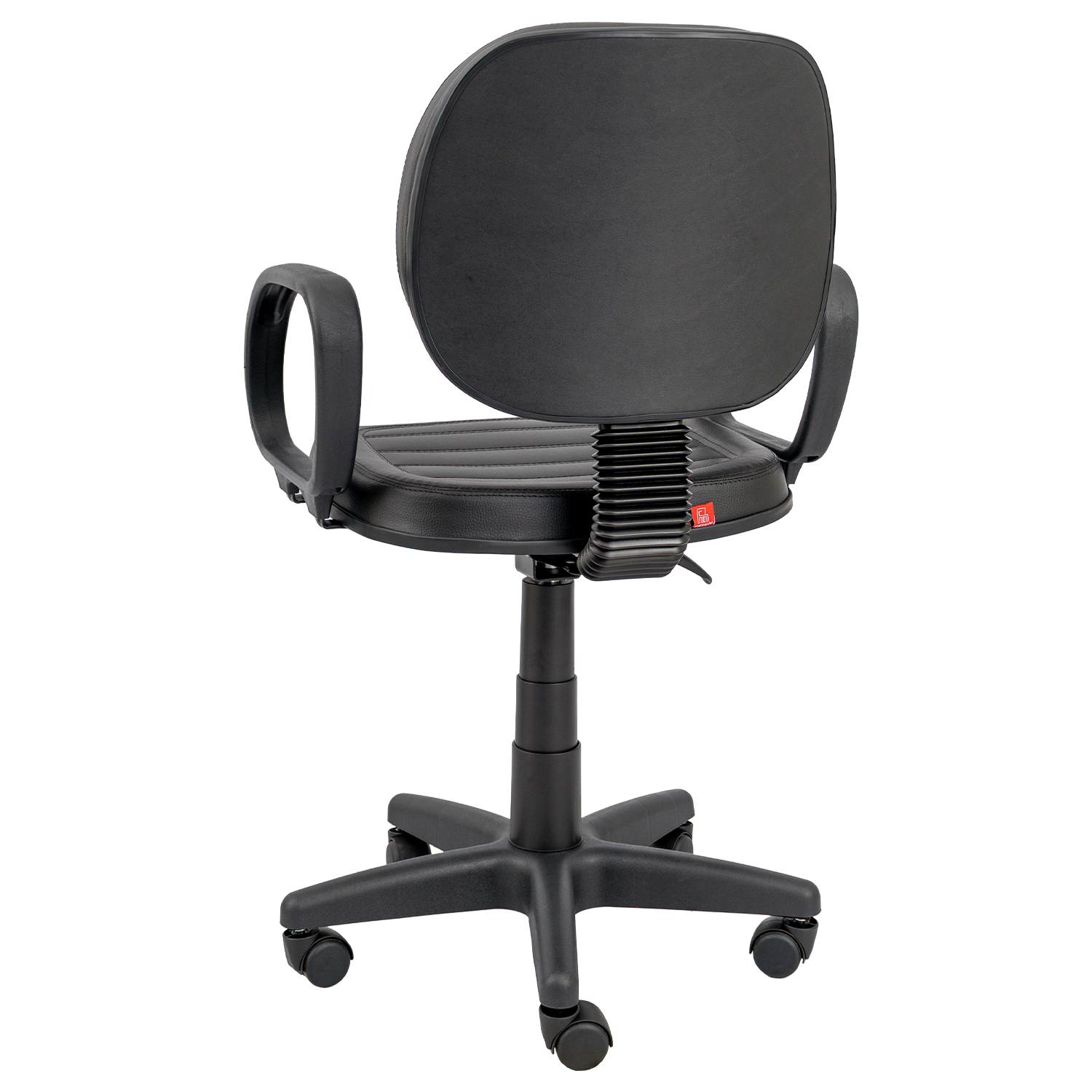 CADEIRA EXECUTIVA COSTURADA BASE GIRATÓRIA RODÍZIO PP BRAÇO FIXO CORSA - Imagem 5