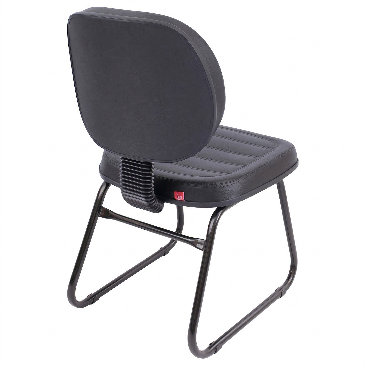 CADEIRA EXECUTIVA COSTURADA BASE TRAPÉZIO SEM BRAÇO - Imagem 3