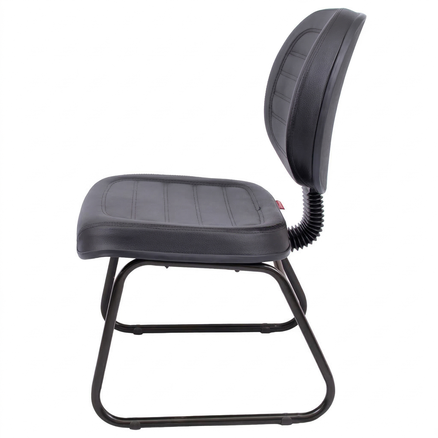 CADEIRA EXECUTIVA COSTURADA BASE TRAPÉZIO SEM BRAÇO - Imagem 6