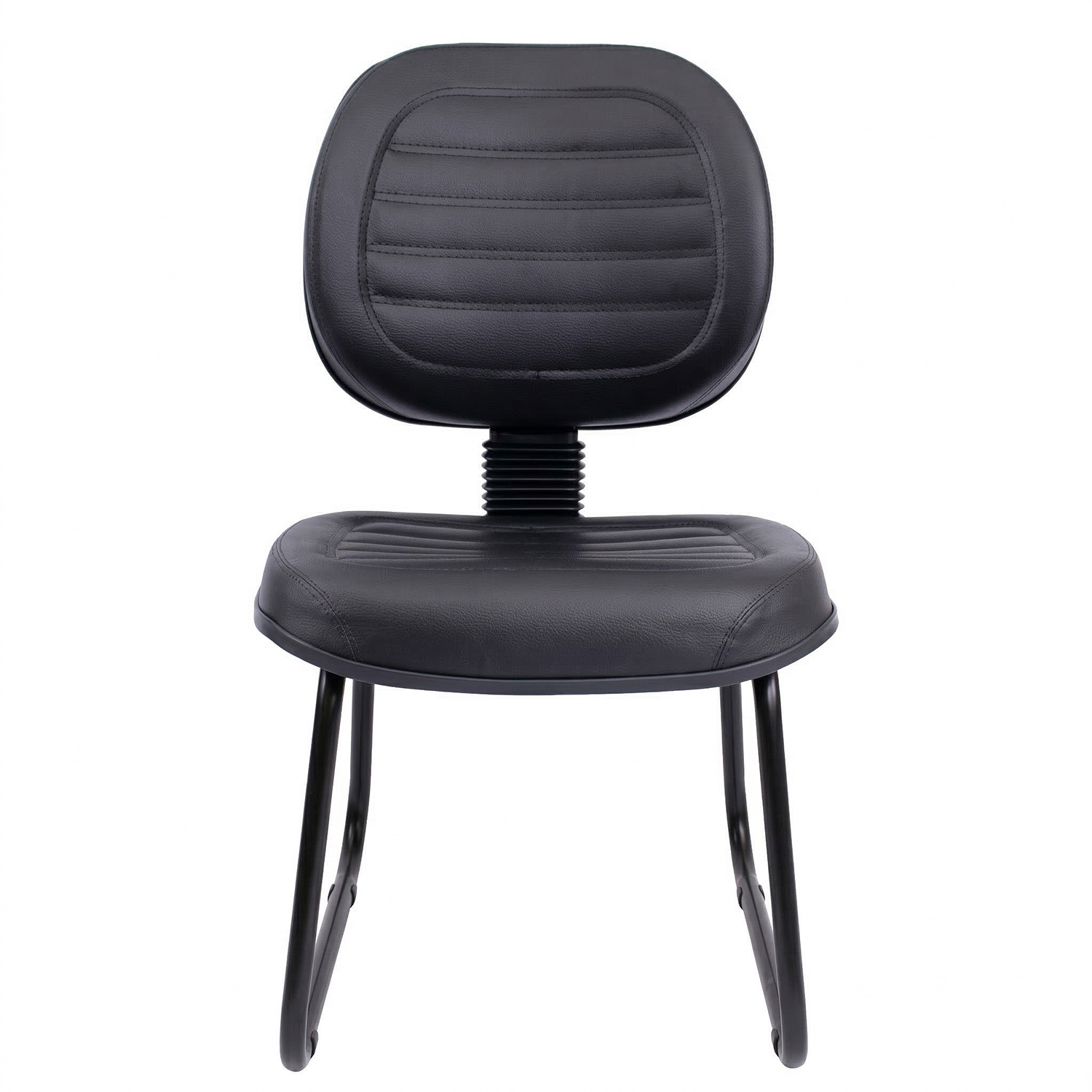 CADEIRA EXECUTIVA COSTURADA BASE TRAPÉZIO SEM BRAÇO - Imagem 8